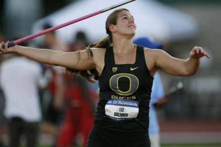 Liz Brenner played a larger part in Oregon's Track & Field success