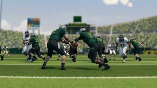 NCAA 14 features improved read option play