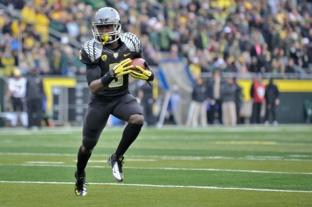 De'Anthony Thomas has a good chance of breaking Oregon's all-time scoring record. 