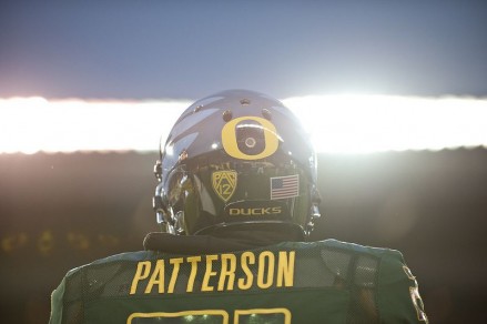 Avery Patterson is one of the most seasoned players on the Oregon defense. 