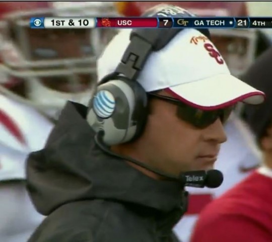 Lane Kiffin's future is so bright he has to wear...no wait, that's not right...