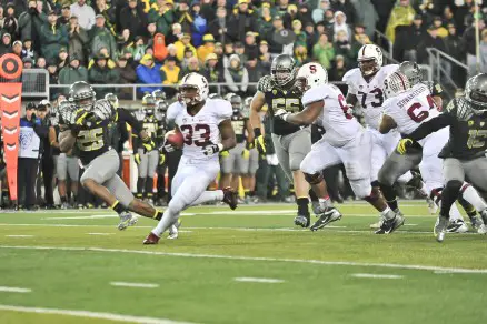 Stepfan Taylor, as well as past Stanford backs, have been an achilles heel for the Oregon defense.