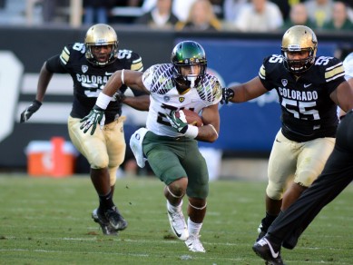 Thomas Tyner showing his speed against Colorado