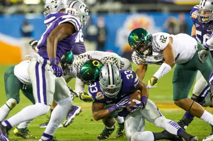 After losses, Kansas State and Oregon battled it out.