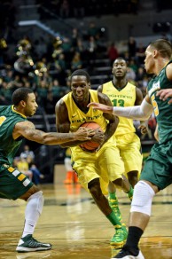 The Ducks Took It Strong To The Basket The Entire Night, Led By Elgin Cook