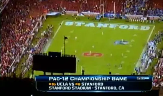 Packed house at the 2012 Pac-12 Championship