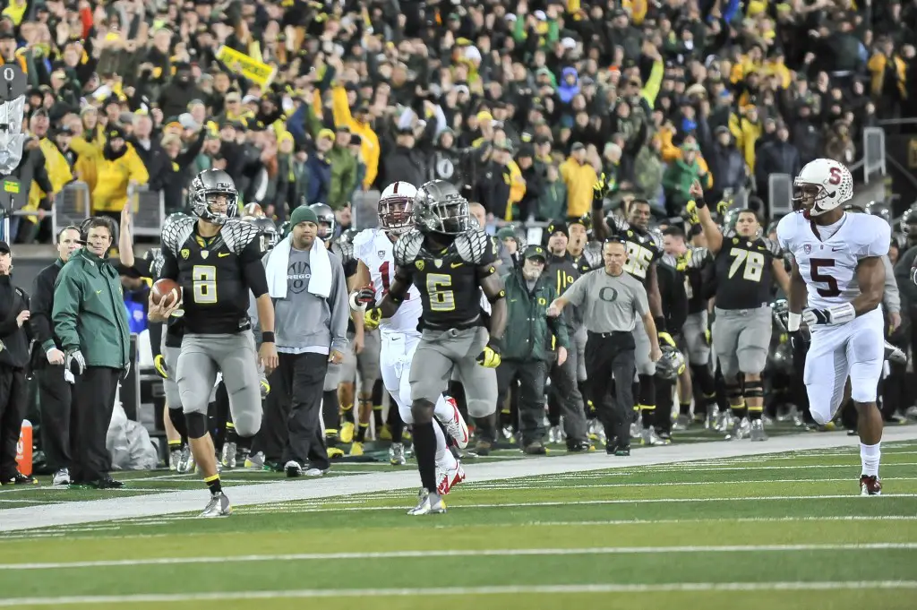 Mariota and the Ducks will try to outrun Stanford in 2013