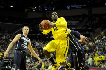 G Jason Calliste came off the bench to lead Oregon over BYU in overtime.