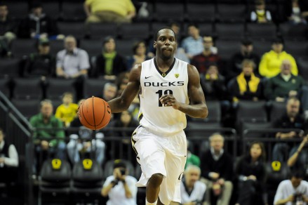 Transfer Jason Calliste helps open up the Oregon offense with his shooting ability
