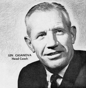 Coach Len Casanova