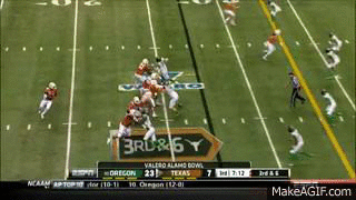 Hart gets a sack in the Alamo Bowl