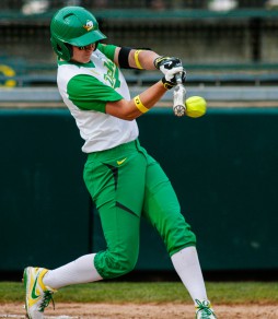 Alexa Peterson is fourth in the Pac 12 with 57 RBI.  