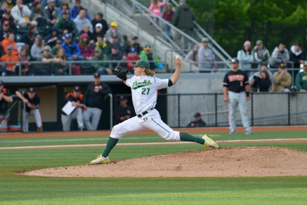 Tommy Thorpe played a key role in keeping the Ducks' pitching staff afloat all year.