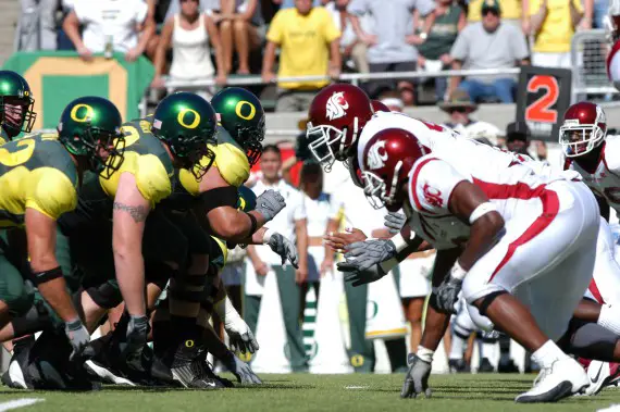 Washington State got after Oregon early and often in their 2003 matchup