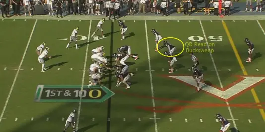 Reading the Will Linebacker On Buck Sweep