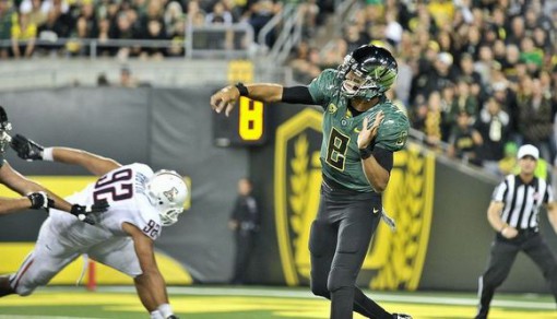 Mark Helfrich had the foresight to offer Marcus Mariota a scholarship on-spot