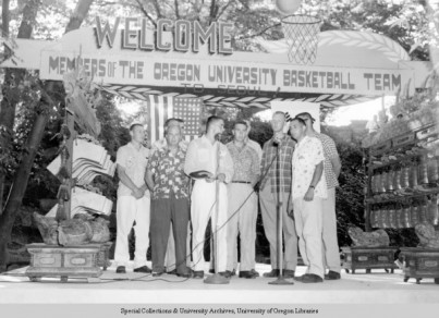 1954 Oregon Basketball's Tour of Asia