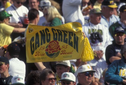 The 1994 "Gang Green" Oregon Ducks.