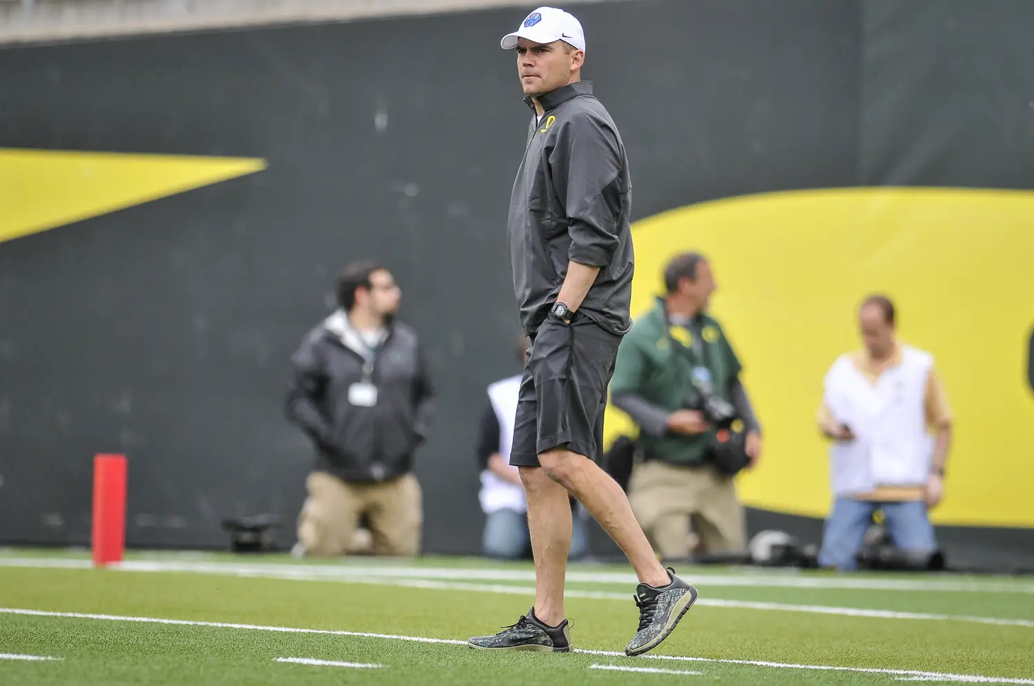 Mark Helfrich is part coach and part economist, having to choose how to use a precious resource, time, most efficiently