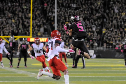Devon Allen exemplifies the excellence that is Oregon athletics -- on the track and on the gridiron.
