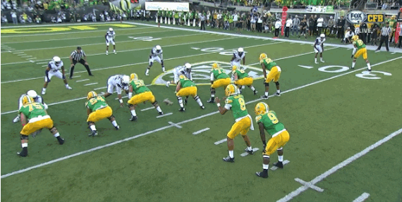 Byron Marshall can run out of any formation.