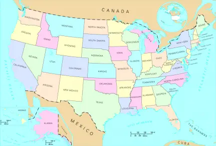 The United State of America that most of us recognize