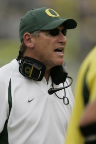 Mike Bellotti helped Oregon reach the top five for the first time in school history