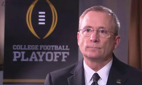 The CFP Selection Committee chairman, Jeff Long