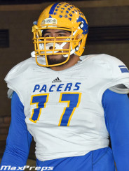 The 6'7" 330 lb. offensive lineman may be another beast taken in 2015