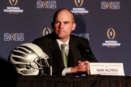 Oregon head coach Mark Helfrich : 'Our guys are excited and ready to compete'
