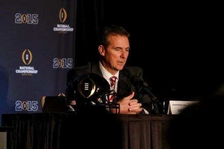 Ohio State head coach Urban Meyer has "tremendous respect for really Eugene, Oregon, the way they've handled their business, and the way they coach, obviously."