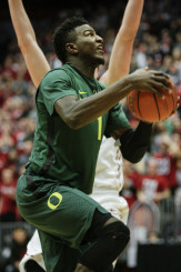 Oregon freshman Jordan Bell is a young but dynamic player.