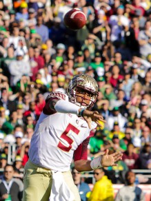 Florida State got its yards but had trouble scoring against the Ducks "D."