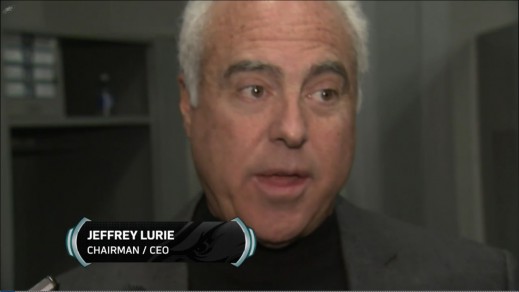 Jeffrey Lurie was disappointed Eagles missed the playoffs