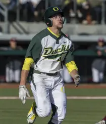 Transfer student Phil Craig-St. Louis is a big bat for the Ducks