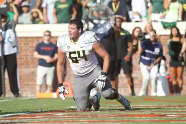 Johnstone in 2013 when Oregon faced off against Virginia. 