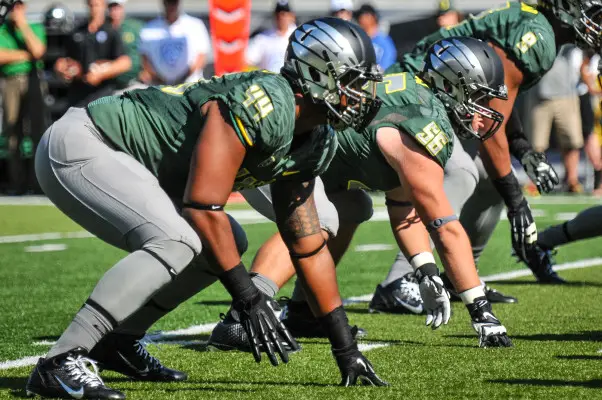 Returning All Pac-12 Defensive End DeForest Buck will look to help Oregon's defense improve in 2015