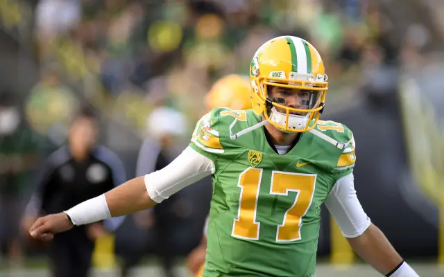 Lockie has experience with the Oregon system, but will it be enough to lock down the starting qb gig?