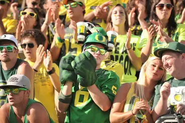 Oregon fans looking for an opportunity to be loud.