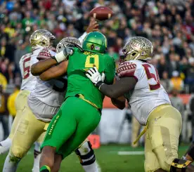 Armstead made #1 draft pick Jameis Winstons life a living hell in the Rose Bowl.