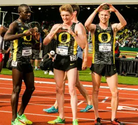 Cheserek, Jenkins, and Dunbar giving the home crowd what they want after a successful race