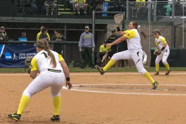 Hawkins threw 11 strikeouts and allowed three runs in Oregon's 4-3 victory over NDSU.