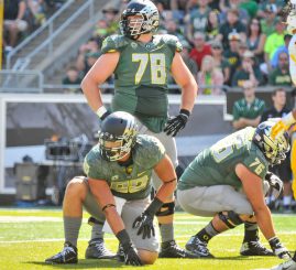 Cameron Hunt bring experience to a young offensive line.