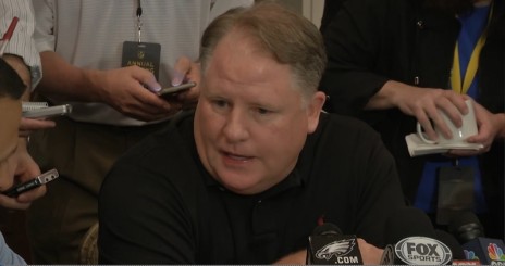 Chip Kelly expounding