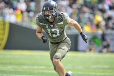 Devon Allen suffered an ACL tear last season but hopes to be back soon for the Ducks.