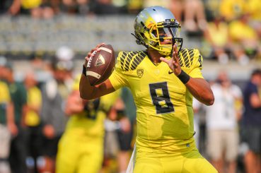 In 2012 Graham expected this rookie QB to fold on the road in Sun Devil Stadium. Halftime: 43-7, Oregon.