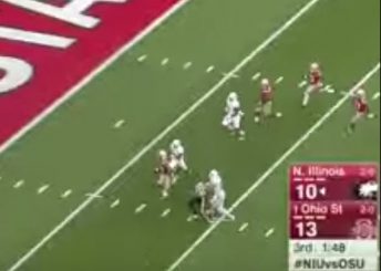Ohio State picked up a nice block by an official and retained its top ranking on this pick six. 