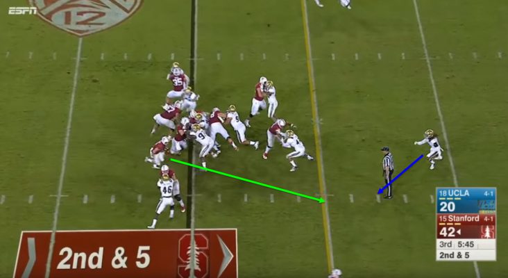 McCaffrey's speed is something the Stanford offense hasn't had at running back in a long time.