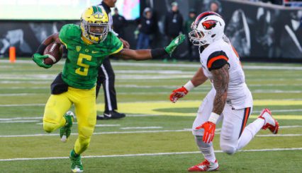 Like Taj Griffin Oregon will create some distance between it and its opponents for 2016