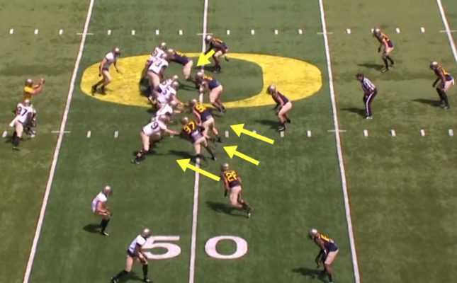 Oregon DID do some blitzing!